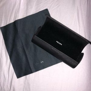 Prada Glasses case and cleaner